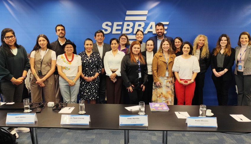 Delegação internacional visita o Sebrae-SP para falar sobre empreendedorismo para migrantes | ASN São Paulo