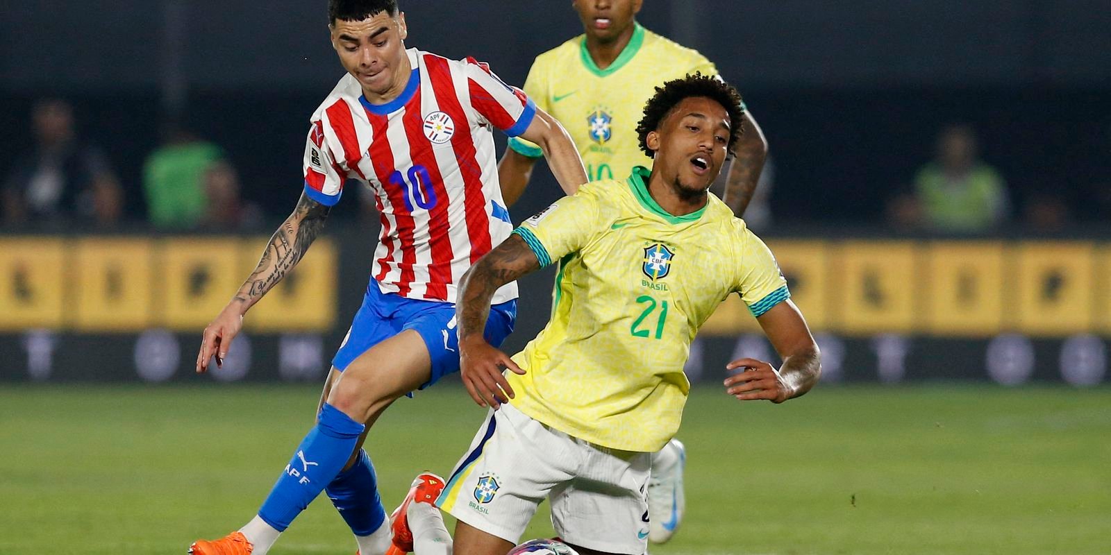 Eliminatórias: Brasil joga mal e perde para o Paraguai por 1 a 0