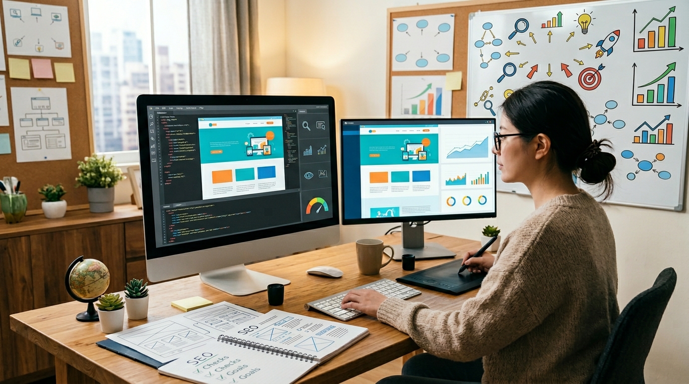 Criação de Sites e SEO: Presença Digital e Google Meu Negócio